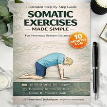 Somatic Exercises For Nervous System Regulation: 35 Beginner – Intermediate Techniques To Reduce Anxiety & Tone Your Vagus Nerve In Under 10 Minutes A Day (Anxiety Relief) - Paperback - View 5