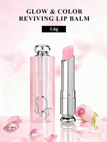 Dior 迪奥魅惑润唇膏旅行装 1.6克/0.05盎司 48小时保湿润唇膏 - pH值激活显色