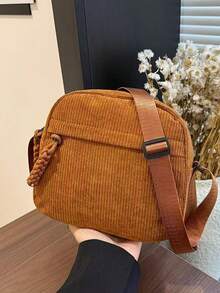 新款女士小号单肩包，休闲斜挎包，轻便耐用手机袋，多功能背包 - 彩色 - 查看 9