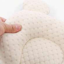 1 chiếc gối cho bé, gối tròn/phẳng hình chữ U, gối cho trẻ sơ sinh dùng được cả bốn mùa, gối chống va chạm cho bé 0-1 tuổi, gối định hình đầu tròn chống nghiêng, gối hình đầu gấu. - Nhiều màu - Xem 3