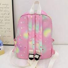 Stitch Unicorn Rainbow Backpack - Cute Pink & Purple Everyday Backpack, Suitable For School And Travel - Adorable Lilo & Stitch Character Backpack, Large Capacity With Side Pockets - Unique Gift For Fans And Students - Multicolor - View 6