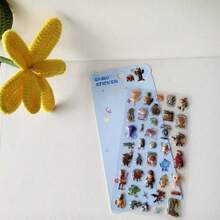 Nhãn dán 3D rỗng khắc laser nổi, nhãn dán pha lê 3D hoạt hình dựa trên thần thoại cổ điển Trung Quốc "Sơn Hải Kinh" - Nhiều màu - Xem 10