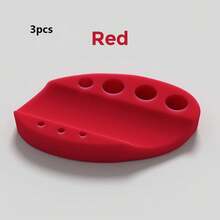Tattoo Ink Cup Holder, Silicone Tattoo Machine Pen Holder, Available In Blue, Pink, Red, Yellow, Purple, Multi-Hole Design For Tattoo Artists, Non-Slip And Durable Tattoo Tool Storage Rack, Portable And Easy To Clean Tattoo Accessory - View 17