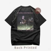 Suicideboys Back T-Shirt - Rap Music Shirt - My Liver Will Handle What My Heart Can't Album - Suicideboys Merch - Unisex Rapper Clothing - màu đen - Xem 1