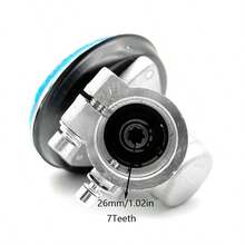 26mm 28mm 9 răng 7 răng 4 răng Răng vuông Phụ kiện dụng cụ làm vườn Phụ tùng Máy cắt cỏ Hộp số - Hộp số máy cắt cỏ, màu bạc - Xem 4