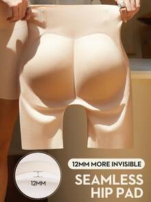1 chiếc quần định hình nâng mông, kiểm soát bụng, nâng mông cho nữ, thiết kế vi phẫu, tạo đường may liền mạch giúp mông to tròn tự nhiên, quần định hình cho nữ. - Màu be - Xem 2