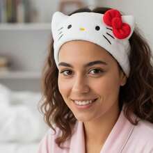 CERDÁ LIFE'S LITTLE MOMENTS Hello Kitty Facial Routine With Headband And Makeup Sponge Beauty Accessories - Pink - View 3