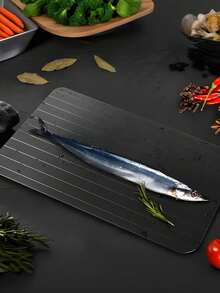 1pc Rapid Defrosting Tray, Designed Specifically For Defrosting Frozen Meat And Other Items, Also Called Defrosting Board Or Defrosting Master, A Practical Kitchen Tool - Multicolor - View 5