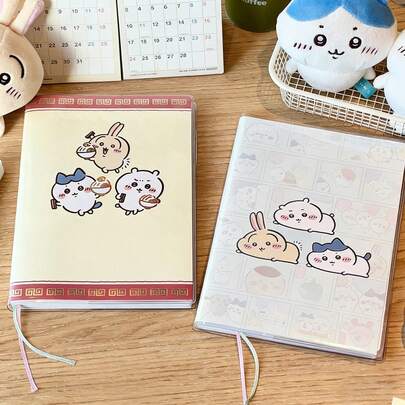 1 cuốn sổ kế hoạch năm 2026 hình hoạt hình nhiều màu sắc, sổ kế hoạch hàng tuần/hàng tháng dễ thương chất lượng cao dành cho học sinh, quà tặng năm mới/Ngày lễ tình nhân/Lễ Phục sinh [Kiểu ngẫu nhiên]