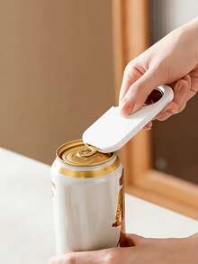 1pc Bottle Opener, Beverage Bottle Opener, Magnetic Bottle Opener For Refrigerators, Made Of Stainless Steel, Non-Slip And Easy To Store. Suitable For Parties, Bars, And Gatherings. A Summer Essential, Perfect For Wedding Season, Graduation Season, And Mother's Day Gifts. - Multicolor - View 6