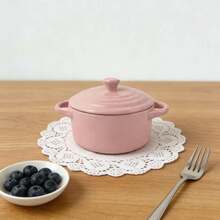 Cốc sứ đựng bánh pudding, khuôn nướng soufflé kẻ sọc dùng trong lò nướng, bát hấp trứng sữa hai lớp, bát đựng kem dùng trong gia đình. - Xem 6