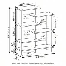Bookcase - Espresso/Black - View 3