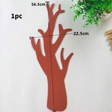 柔软EVA泡沫树叶主题墙贴，DIY树干和枫叶墙贴，自然绿色风格装饰，适用于幼儿园、学前班、走廊墙面背景 - 多款 - 查看 10