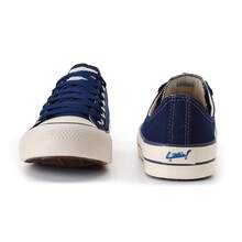 Women's Classic Basic All Casual Low-Top Sneakers By Vowels - Royal Blue - View 5