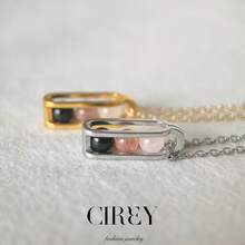 CIREY 1pc Crystal Gemstone Empath Protection Necklace, Redemption From Suffering, Passage To Release Pain, Collarbones Chain, Suitable For Daily Wear And Gift Giving - The Necklace Of Painful Redemption - View 5