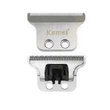 Kemei KM-1949 KM-1948 KM-5021 KM-5026 KM-5027 男士理发器替换刀片，理发剪替换刀头，原厂理发器刀片配件 - 黑色 - 查看 8