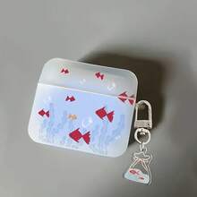 这款时尚的苹果耳机保护套采用海洋鱼类设计，并配有鱼形吊坠。它防震、防尘、保护性强，时尚美观，适合青少年和年轻人，既可日常使用，也可作为礼物赠送。 - 彩色 - 查看 9