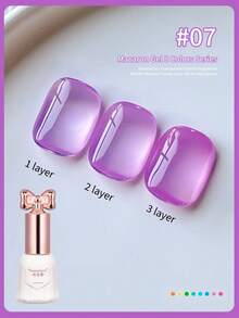 SHANGFEIYA 10ml Macaron Candy Color Gel Nail Polish 8 Colors Summer Ice Transparent Multi-Color Dopamine Gel Manicure Salon DIY Home Use 1pc/8pcs - Multicolor - View 10