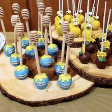 6 Pcs Honey Dipper Stick, 3 Inch Mini Honey Dipper, Wooden Honey Dippers Stick, Honey Stirrer Honey Wand For Honey Collecting Dispensing Drizzling Jar Portable And Wedding Party - View 5