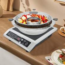 Rotary Hot Pot Hot Pot With Divider Chinese-Style Lifting Hot Pot - View 2
