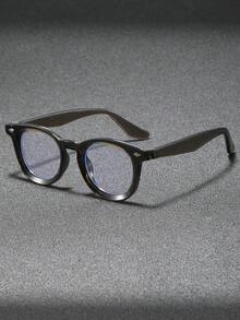1 Cặp kính trong suốt hiện đại, tối giản, thanh lịch dành cho nam giới, phù hợp cho trường học, văn phòng, đọc sách và sử dụng hàng ngày. - Trong sáng - Xem 5
