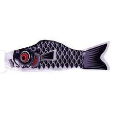 40/70/100CM Japan Style Carp Wind Sock Flag Wind Chimes Hanging Decorations Yard Koinobori Hanging Decor - Multicolor - View 26