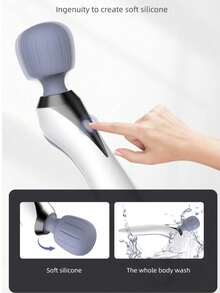 Wireless Full Body Massager, Silicone Massage Heads Suitable For Neck, Back, Shoulder, Waist, Leg And Foot, Suitable For Women, Can Be Used As Holiday Gift - 彩色 - 查看 4