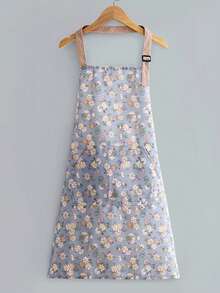 1 pieza Delantal floral lindo y de moda para cocinar en casa - Multicolor - Ver 1
