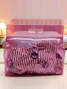 1pc Swimming Bag, Swimsuit And Swim Trunks Separate Storage Bag, Wet Dry Separate Storage Bag, Suitable For Beach/Swimming Pool Vacation - Zipper Closure, Lightweight And Portable, Can Be Used To Store Swimsuits, Towels And Travel Essentials, Suitable For Outings, Travel And Swimming - Multicolor - View 13