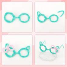 322件套毛根手工套装，附带视频教程，包含300根三色毛根、20根花茎铁丝、1卷花艺胶带和1条丝带，一套完整的DIY手工艺术套装，可用于制作手工礼物，是母亲节、情人节、生日、节日礼物以及成人创意DIY手工项目的理想之选。 - 322pcs三色扭扭棒套餐 - 查看 11