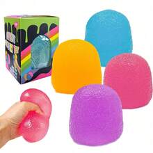 Random Color Squeeze Soft Gummy - Stress Relief Toy, Squeezy Sensory Toy, Birthday/Party Gift, Anxiety Relief, Sock Stuffer  Random Color Delivery - 擠壓玩具 - 查看 7