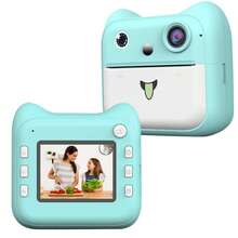 Children's Instant Print Camera 1080P HD 2.4-Inch Screen Instant Photo Printing Portable Toy With Roll Photo Paper Digital Camera Kids Gift Boys Girls Birthday Gift Other Children's Electronic Learning Toys Toy Camera Suitable For Teenagers Vlog Shooting, Photography, Video Recording And Webcam Use, Ideal Gift For New Year, Epiphany, Valentine's Day - Multicolor - View 18