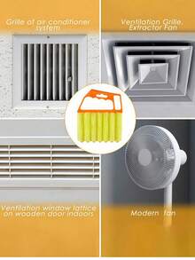 Blind Cleaning Brush, Window Curtain Duster, Blind Cleaner Tool For Venetian Blinds, Sheer Curtains, Roller Shades, Window Crevices - A - View 4