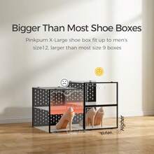 Shoe Storage Box - comme sur la photo - Voir 3