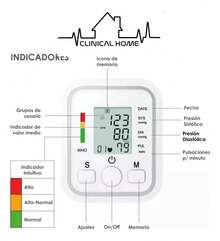 Blood Pressure Monitor Baumanometer Voice In Spanish - White - View 6