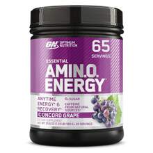 Optimum Nutrition Amino Energy - Pre Workout With Green Tea, BCAA, Amino Acids, Keto Friendly, Green Coffee Extract, 65 Servings (Packaging May Vary) - Grape - View 1