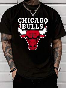Bold  Head Symbolizing Strength And Determination  100% Cotton Men's Tshirt - Black - View 9