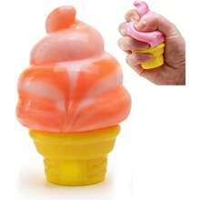 [Free Shipping] Ice Cream Squeeze Squishy, Ice Cream Squishy, Slow Rise Sensory Fidget Toy, Easter Basket Stuffers Party Favors - A-2 - View 7