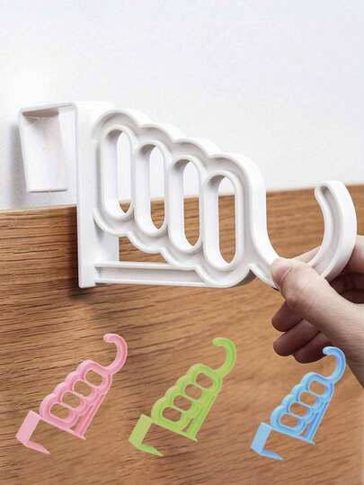 Giá phơi đồ gấp gọn gắn trên cửa - Giá phơi đa năng 5 tầng, tiết kiệm không gian lưu trữ trong phòng tắm và tủ quần áo, chất liệu nhựa bền, thiết kế hiện đại, dễ dàng lắp đặt không cần dụng cụ, phù hợp cho căn hộ, ký túc xá, giải pháp lưu trữ hiện đại, chắc chắn và bền bỉ, lắp đặt không cần dụng cụ, móc treo tiện dụng.