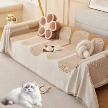 Funda Sofá de Chenilla Funda de Sofá de Tela de Doble Cara 180 * 230cm Antideslizante y Lavable a Máquina Adecuado para Familias con Mascotas Todas Las Estaciones - PielGrande - Ver 1