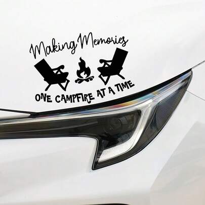 Adventure Camping Car Sticker, Suitable For Car Body