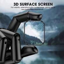 2pcs Full Coverage Transparent Glossy Soft Screen Protector Film For Apple Watch Ultra 3/2/S11/S10/S9/S8/S7/S6/S5/S4 Series, 3D Curved Edge Ceramic Film, Compatible With 40/41/42/44/45/46/Ultra 49mm, High-Definition Anti-Fingerprint, Bubble-Free Easy Installation - For Ultra3/2/Ultra 49mm - View 10
