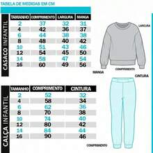 Moletom infantil e juvenil meninas blusa de frio love careca premium de algodão - Cinza - Visão 2