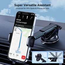 Giá đỡ điện thoại ô tô 2 trong 1 TKZJ T006, giá đỡ điện thoại ô tô đa năng tiện lợi dạng kẹp cho bảng điều khiển và cửa gió điều hòa. - Nhiều màu - Xem 5