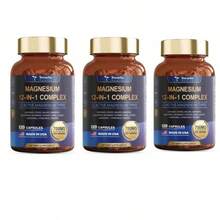 3pack Totaria Magnesium 12 In 1 Complex 700mg - Glycinate Citrate Malate Taurate - 3 cái - Xem 1