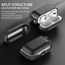 Case For AirPods Pro 3 , Compatible With Airpods Pro Case 2nd / 1st Generation (2023/2022/2019), Powerful Drop Protection - Black - View 7