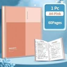 1 tập hồ sơ nhiều lớp dày, trong suốt khổ A4 - 30/60 trang, chất lượng cao dùng cho văn phòng và trường học. - Mảnh duy nhất - Xem 9