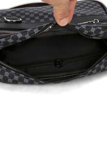 TIANDINGYU 商务邮差包、男士斜挎包、复古印花单肩包、PU皮革单肩包、通勤包、节日/生日礼物 - 彩色 - 查看 11