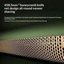 Jeep Electric Shaver, Titanium-Plated, Smooth Gear, Gold Scepter Design, Small Hammer Head, Quick-Charging, Washable Body, Perfect Gift For Dad, Boyfriend, Husband - Multicolor - View 4