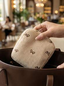 Túi đựng băng vệ sinh nhiều màu sắc, túi đựng mỹ phẩm du lịch tối giản, túi đựng dung tích lớn di động để đựng băng vệ sinh, miếng lót, tampon và các vật dụng cần thiết khác cho phụ nữ và sinh viên, túi trang điểm thiết yếu cho kỳ nghỉ. - Nhiều màu - Xem 9